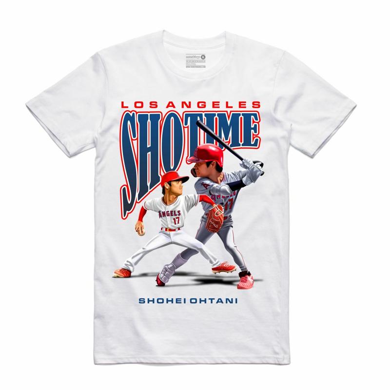 Streetwear Brand Shirts - เสื้อยืดสตรีทแวร์รุ่นใหม่ล่าสุด SHOTIME SHOEI VOL1 สีขาว ไซส์เล็กถึงไซส์ใหญ่พิเศษ