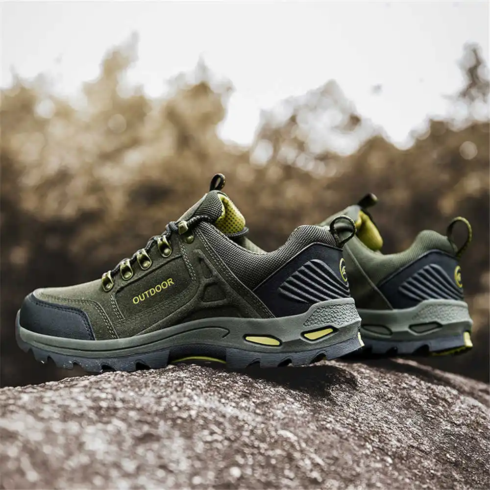 Streetwear Brand In Uk - Non-SLIP Lace Up เดินป่าเทนนิสสําหรับชายเทรนเนอร์สําหรับชาย Mountain รองเท้ารองเท้าผ้าใบกีฬาแฟชั่น-Man