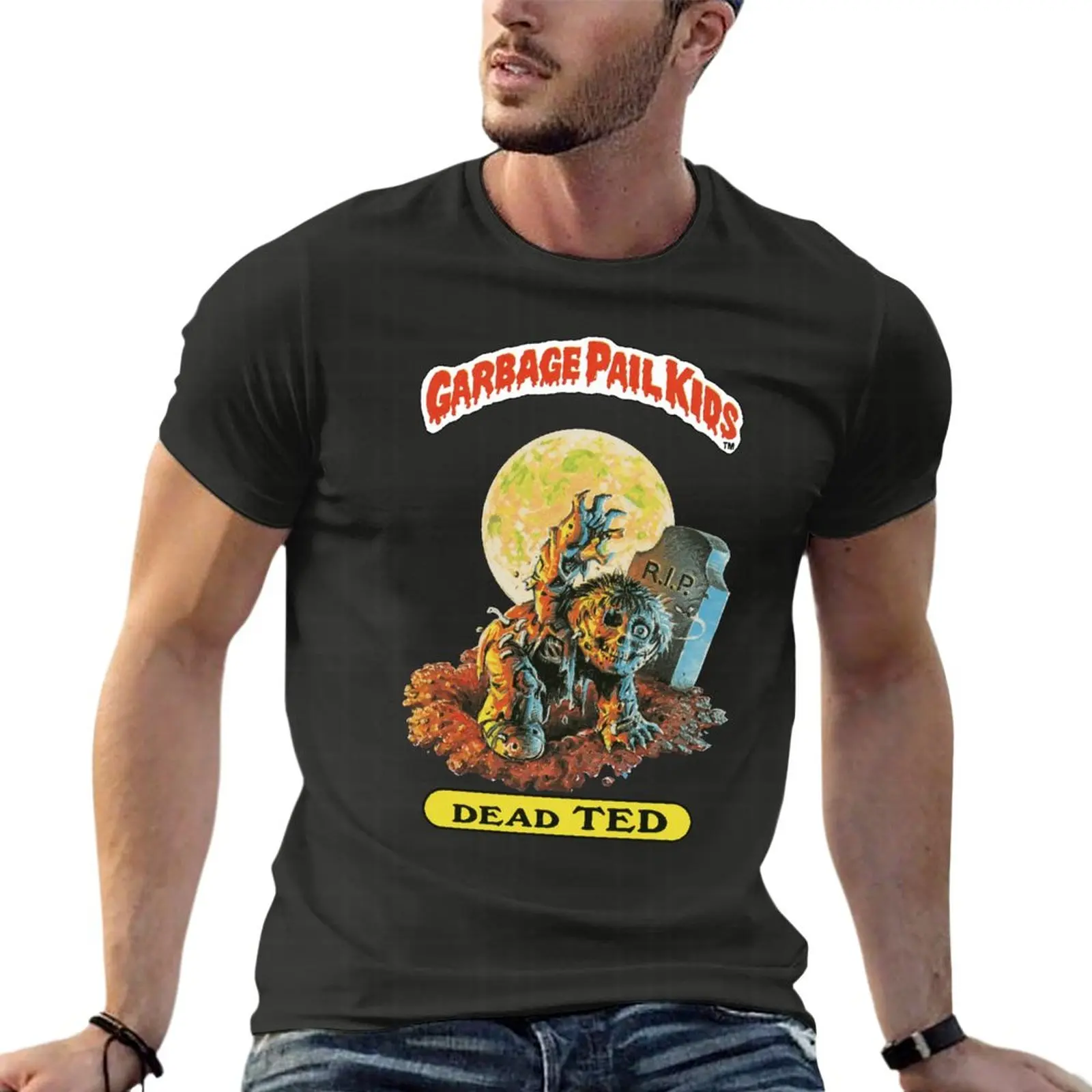 Streetwear Brand Shirts - เสื้อทีเชิ่ตคอตตอน100% สำหรับผู้ชายกระเป๋าถุงขยะเด็กตายแล้ว Ted 1980แบรนด์ Kaus OVERSIZE