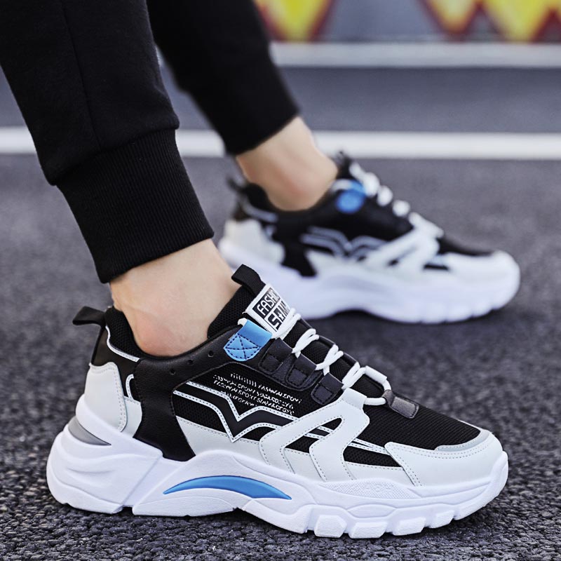 Streetwear Brand From Japan - ขนาดใหญ่ Chunky ความสูงรองเท้าผ้าใบผู้หญิงกีฬารองเท้า Man Running รองเท้าผู้ชายกีฬารองเท้าสำหรับชายสีดำสีน้ำเงินสีขาว
