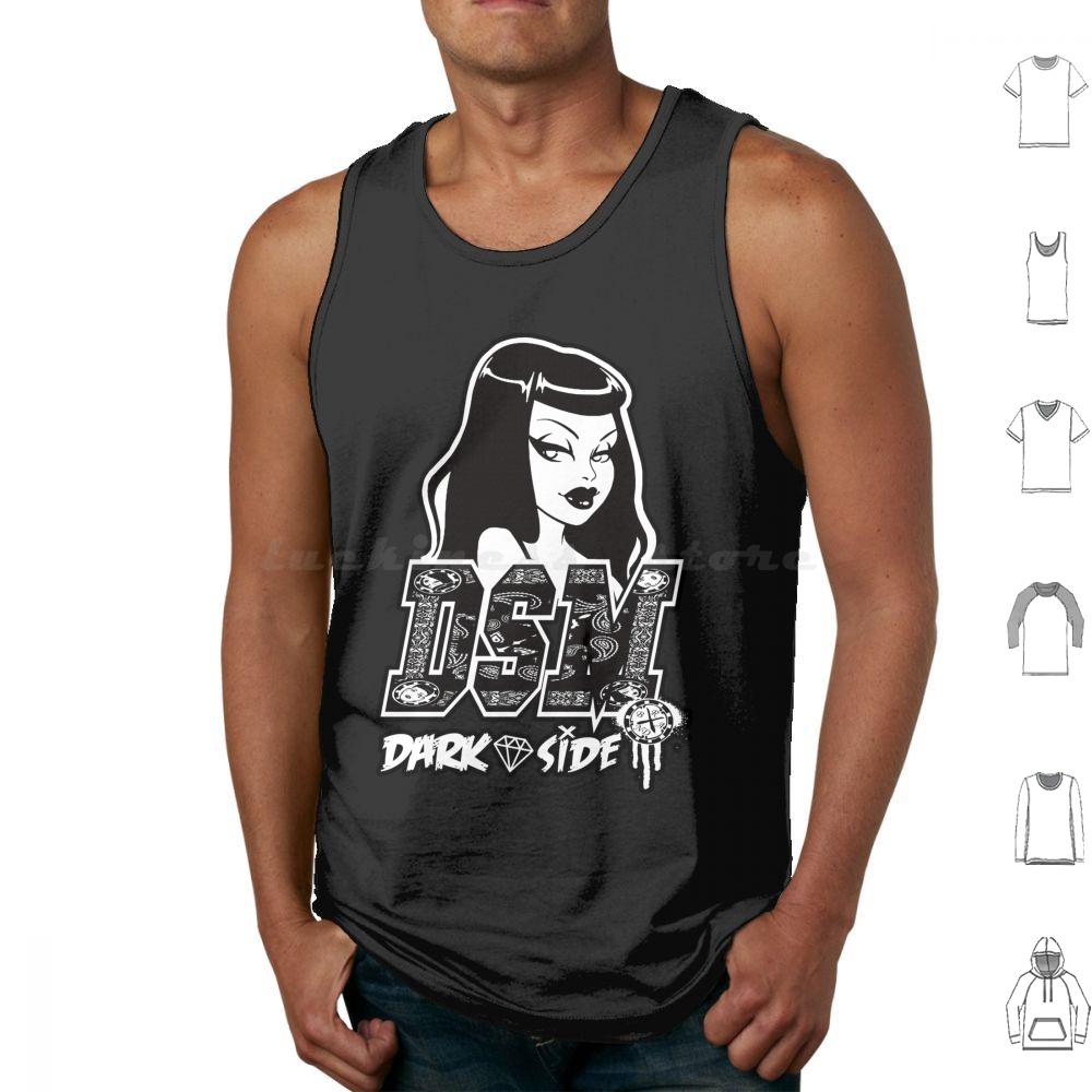Urban Streetwear Brand - เสื้อกล้าม Desmadre Brand Dark Side Collection