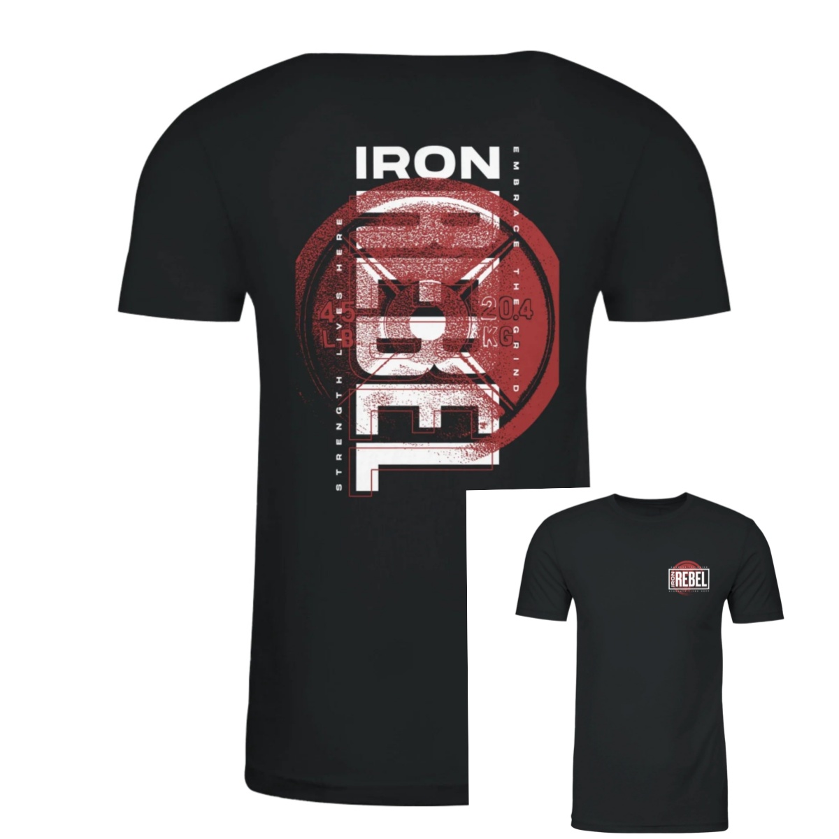 Streetwear Brand Shirts - เสื้อยืดแบรนด์ Black Kilo Gym Classic Strength