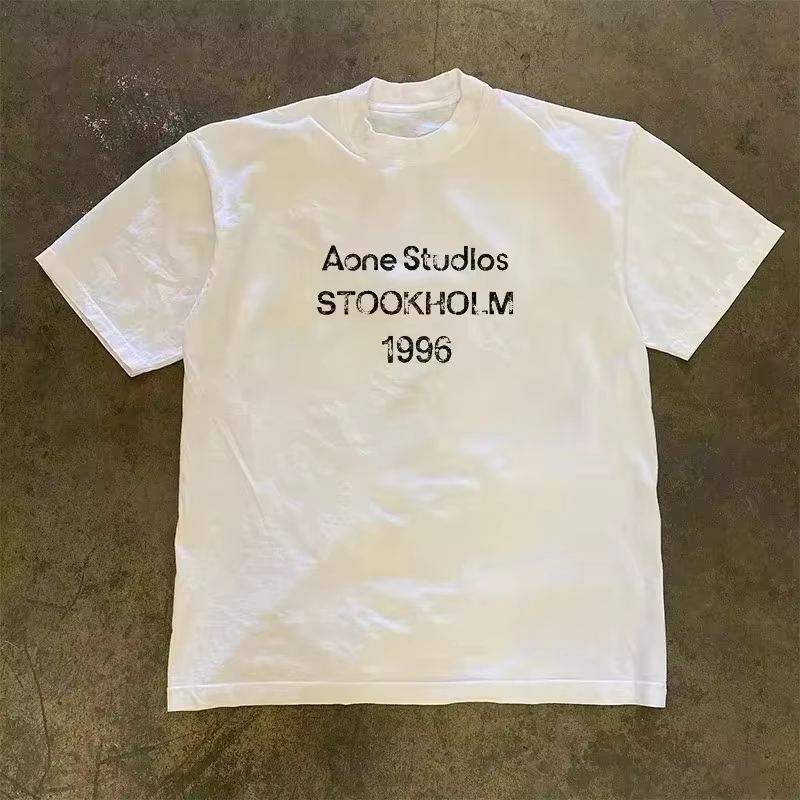 Streetwear Brand Shirts - เทรนด์แฟชั่นฤดูร้อนใหม่ เสื้อยืดพิมพ์ลายตัวอักษรแบรนด์หรู เสื้อยืดผ้าฝ้ายสำหรับผู้ชายและผู้หญิง เสื้อยืดแขนสั้น เสื้อยืดแบบยูนิเซ็กส์