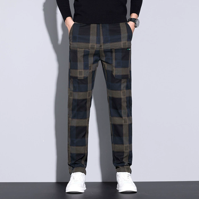 กางเกงลายสก๊อตผู้ชาย – กางเกงล - Urban Streetwear Brand บทวิจารณ์และราคา