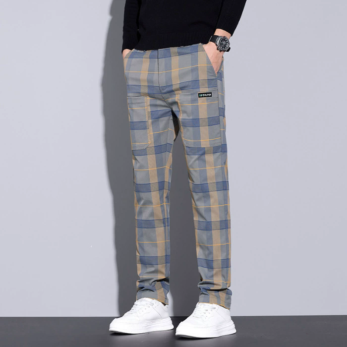 กางเกงลายสก๊อตผู้ชาย – กางเกงล - Urban Streetwear Brand บทวิจารณ์และราคา