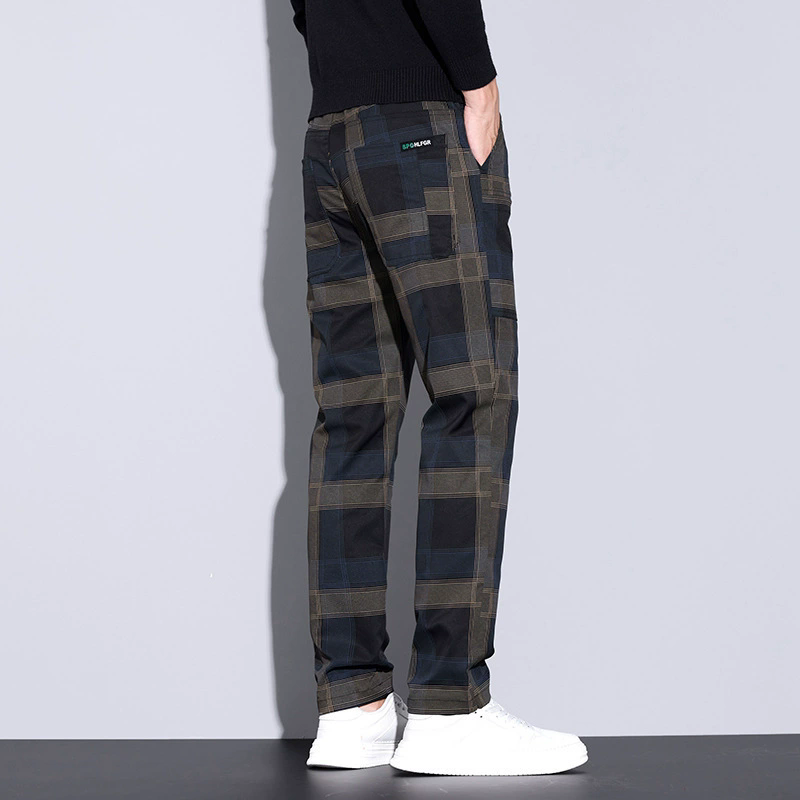 กางเกงลายสก๊อตผู้ชาย – กางเกงล - Urban Streetwear Brand บทวิจารณ์และราคา