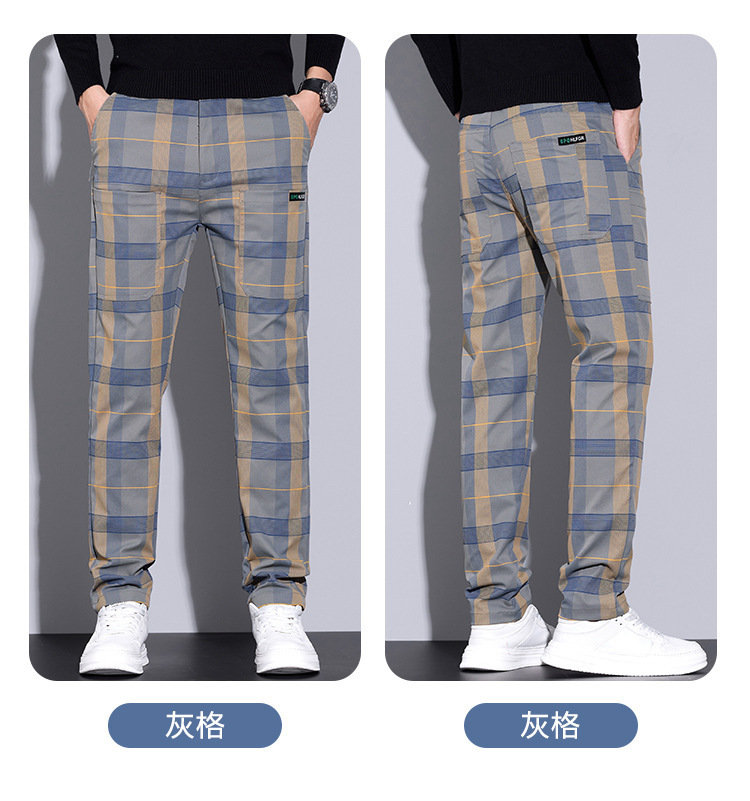 กางเกงลายสก๊อตผู้ชาย – กางเกงล - Urban Streetwear Brand บทวิจารณ์และราคา