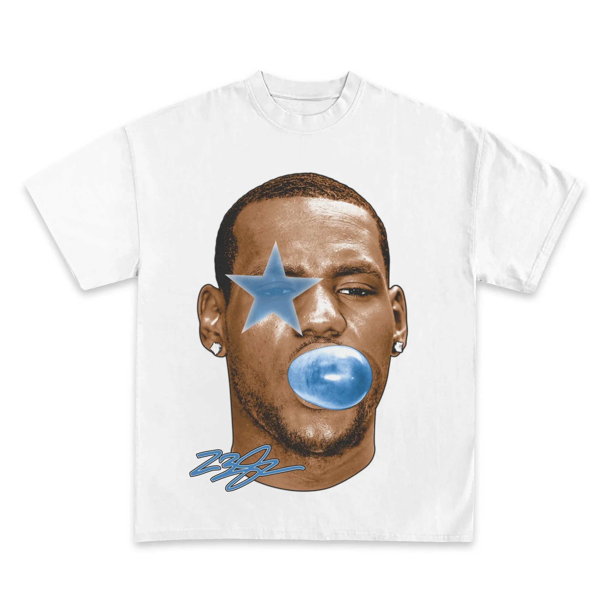 Lebron James บาสเกตบอล Star T  - Streetwear Brand Shirts บทวิจารณ์และราคา