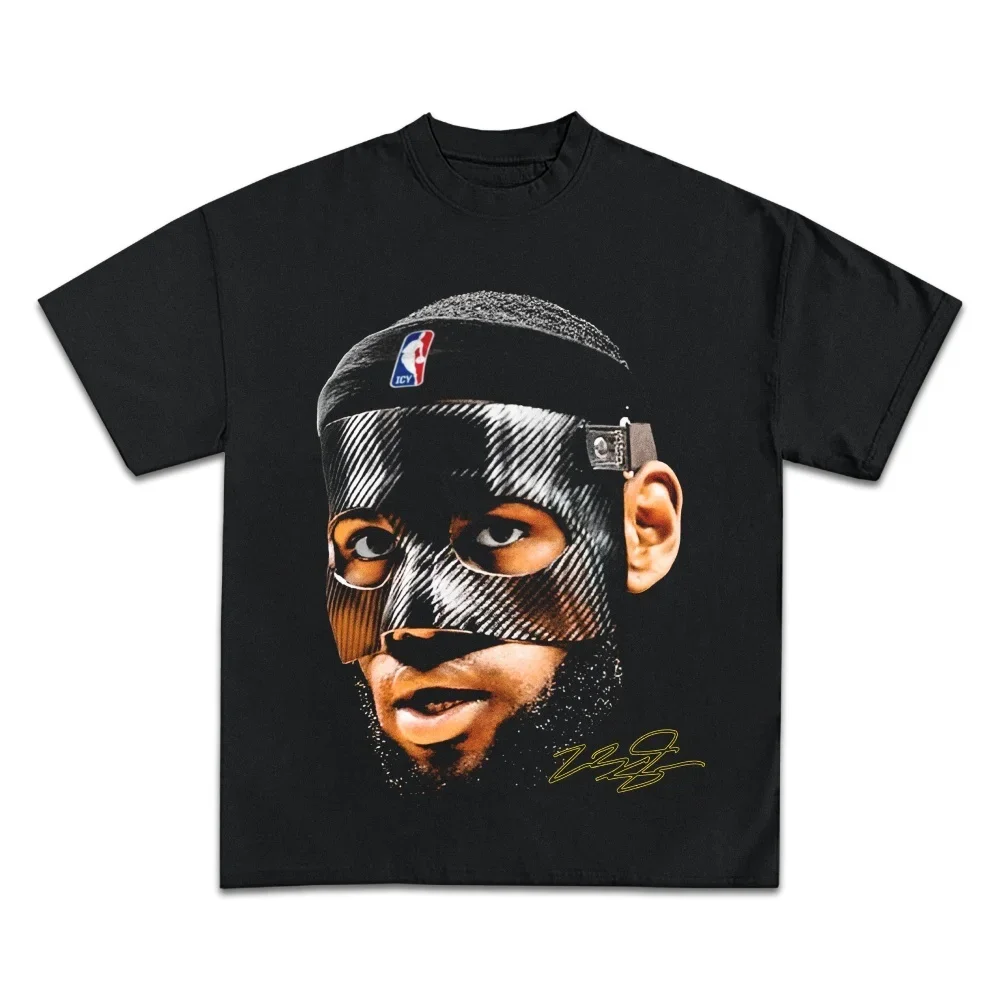 Lebron James บาสเกตบอล Star T  - Streetwear Brand Shirts บทวิจารณ์และราคา