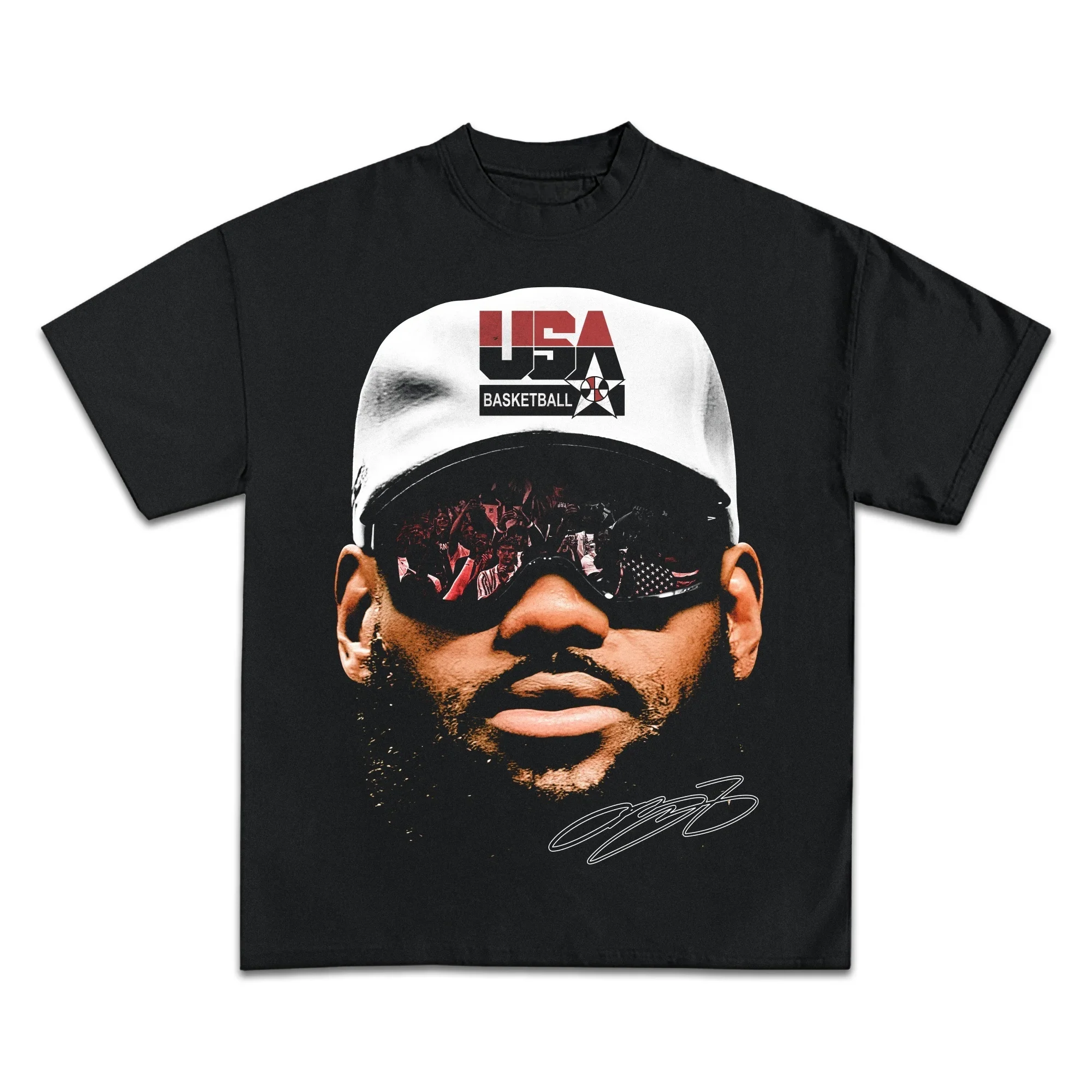 Lebron James บาสเกตบอล Star T  - Streetwear Brand Shirts บทวิจารณ์และราคา