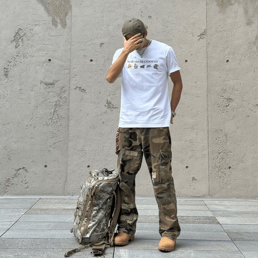 เสื้อยืดแขนสั้นลายรุ่นอีโวลูชั - Streetwear Brand Shirts บทวิจารณ์และราคา