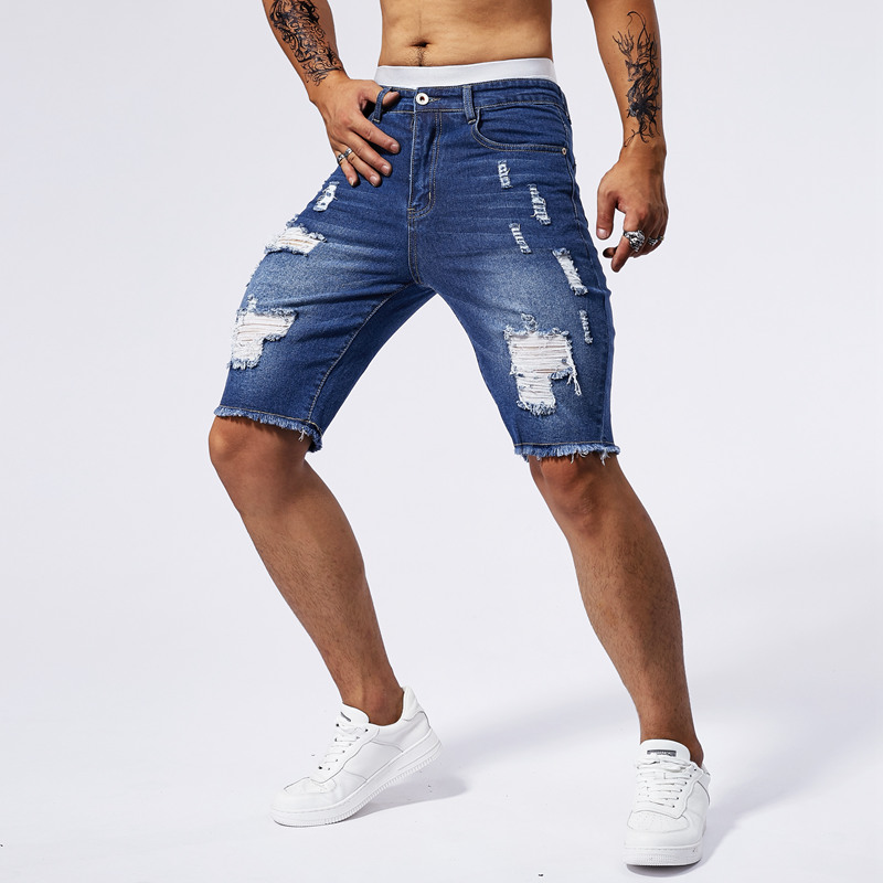 2025 ฤดูร้อนใหม่ผู้ชาย Ripped  - Streetwear Brand China บทวิจารณ์และราคา