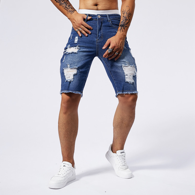 2025 ฤดูร้อนใหม่ผู้ชาย Ripped  - Streetwear Brand China บทวิจารณ์และราคา
