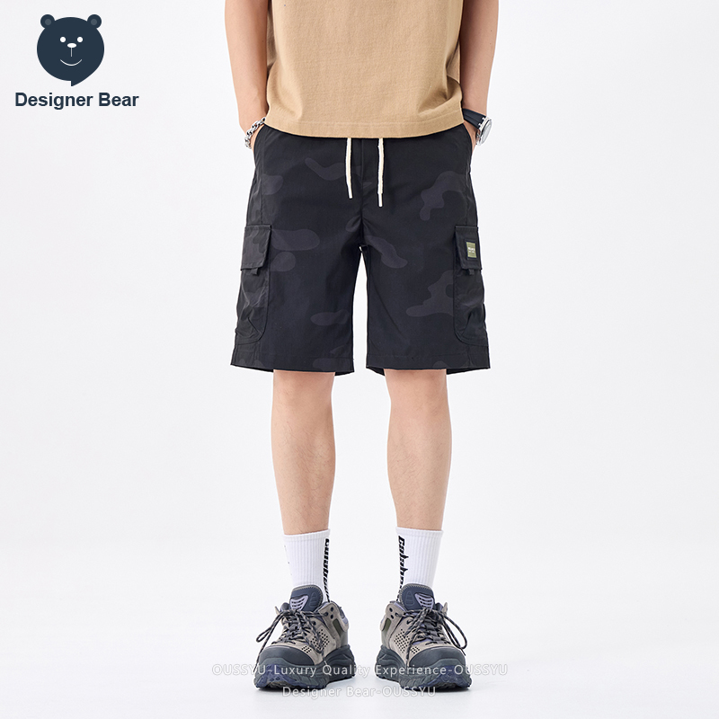 กางเกงขาสั้นคาร์โก้ลายพรางสำหร - Streetwear Brand China บทวิจารณ์และราคา