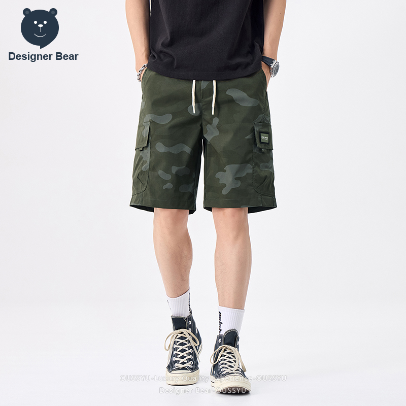 กางเกงขาสั้นคาร์โก้ลายพรางสำหร - Streetwear Brand China บทวิจารณ์และราคา