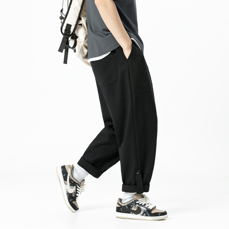 กางเกงทำงาน Mens Casual หลวม20 - Streetwear Brand Japanese บทวิจารณ์และราคา