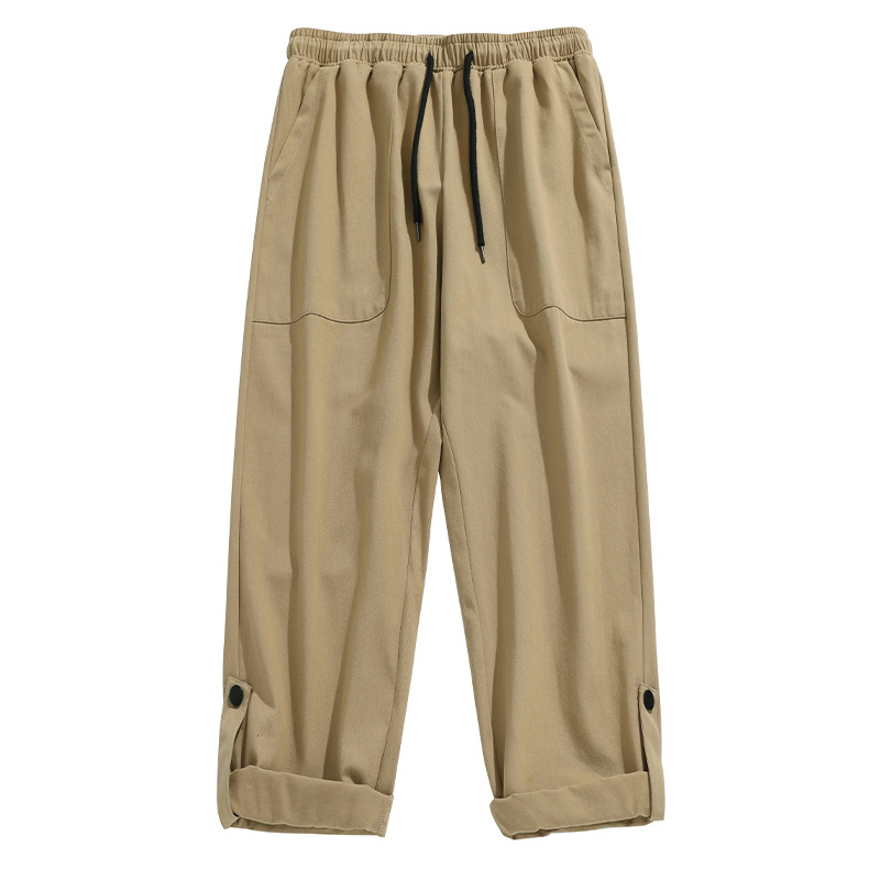 กางเกงทำงาน Mens Casual หลวม20 - Streetwear Brand Japanese บทวิจารณ์และราคา