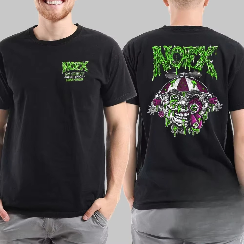 NOFX Rock Band Graphic Essenti - Streetwear Brand Essentials บทวิจารณ์และราคา