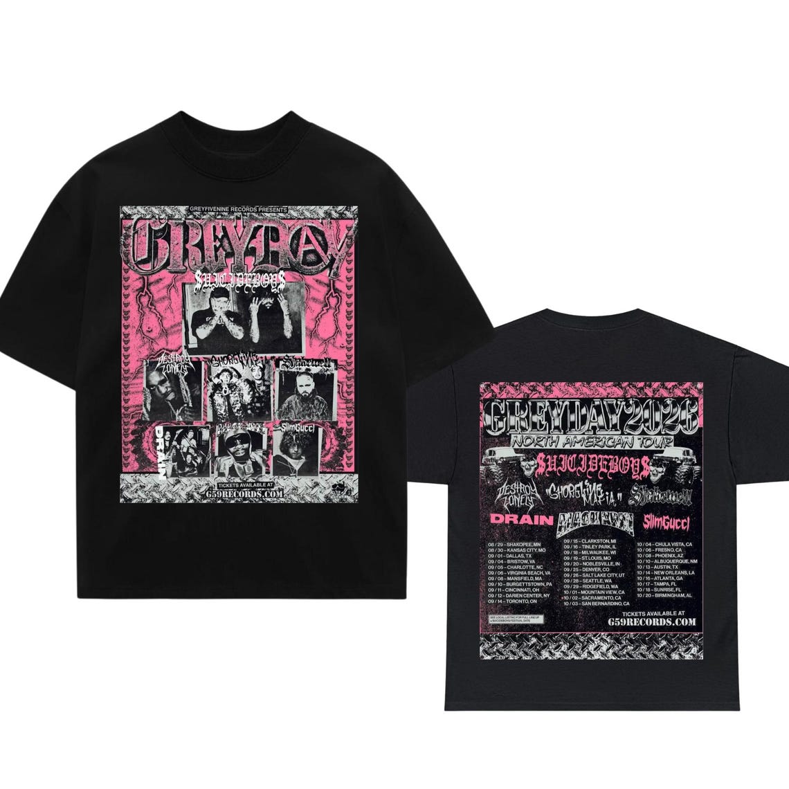 เสื้อยืดคอนเสิร์ต Dark Hip Hop - Urban Streetwear Brand บทวิจารณ์และราคา